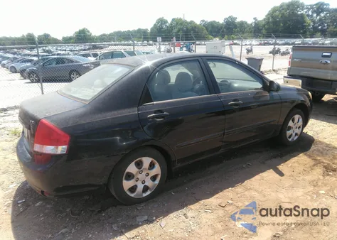 2009 Kia Spectra Ex из США, поврежденный, VIN KNAFE222995640761